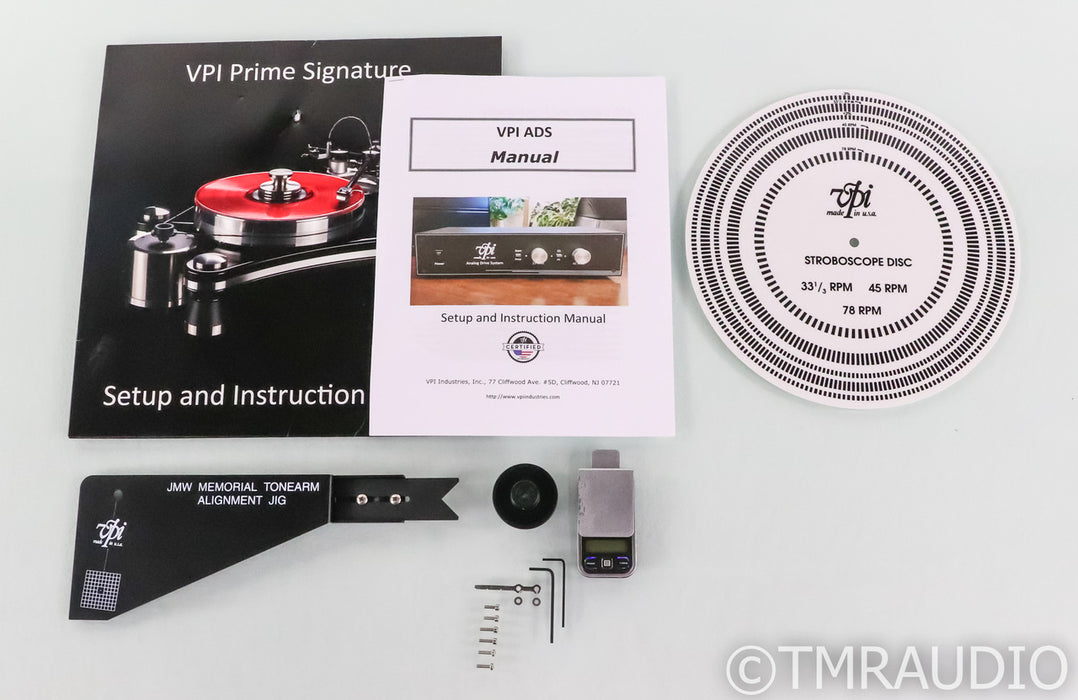 VPI Prime Signature Turntable; Rosewood; VPI Gimbal Arm; VPI ADS Drive System