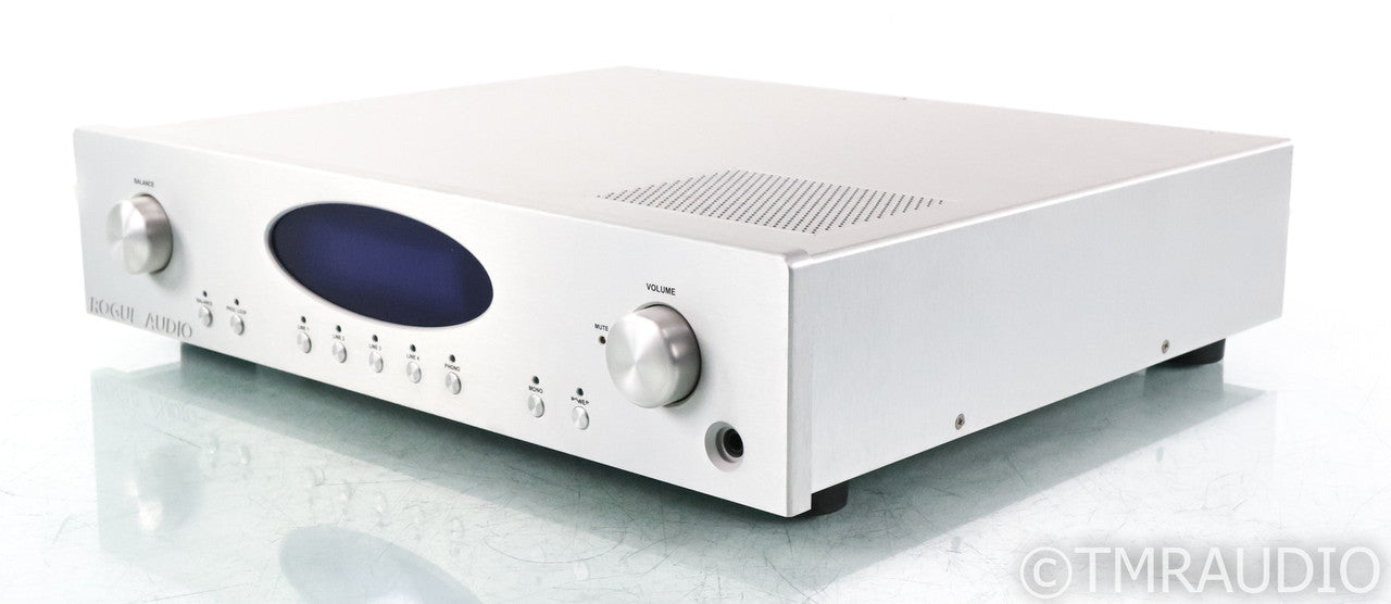 Rogue Audio RP 5 Stereo Tube Preamplifier; RP5; MM / MC Phono; Silver (No Remote)