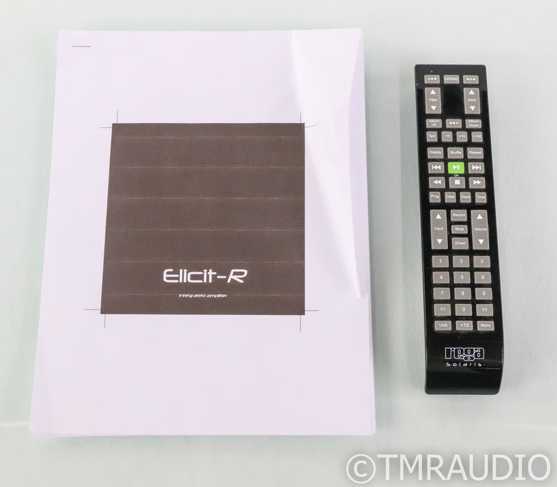 Rega Elicit R Stereo Integrated Amplifier; MM/MC Phono Stage; Remote; Black