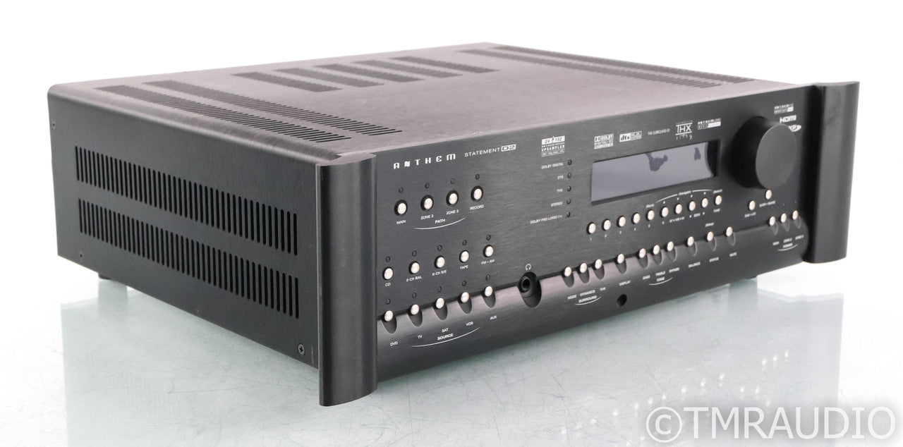 Anthem Statement D2 7.2 Channel Home Theater Processor; Remote; Black; HDMI