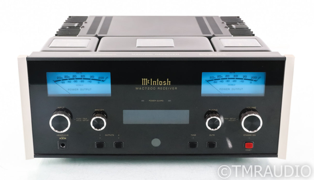 McIntosh MAC7200 Stereo Receiver; Remote; DAC; MM / MC Phono; MAC-7200