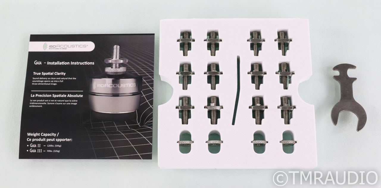 IsoAcoustics Gaia II Isolation Feet; Set of Four (Open Box)