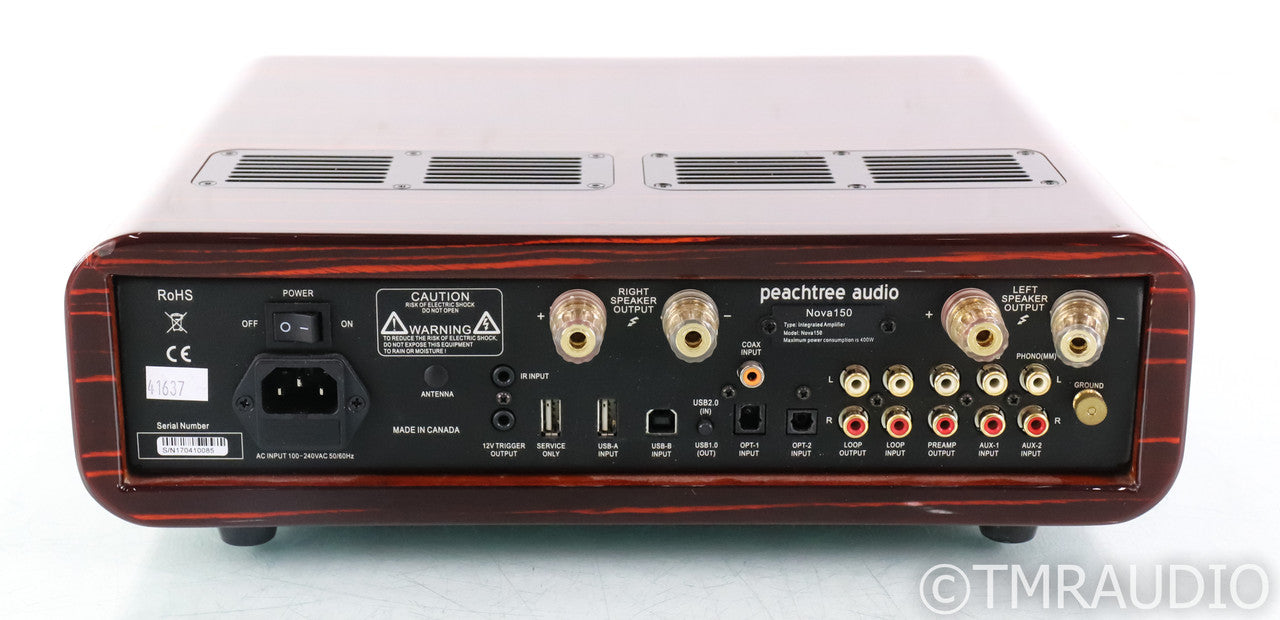Peachtree Nova150 Stereo Integrated Amplifier; Remote; MM Phono