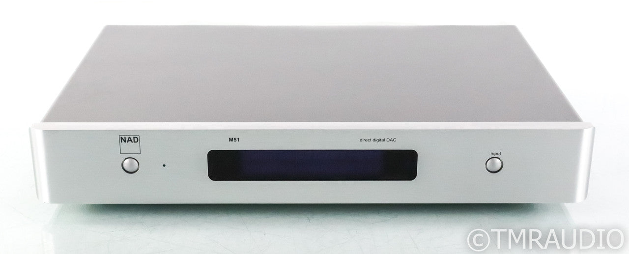 NAD M51 DAC; D/A Converter; M-51; Silver; Remote