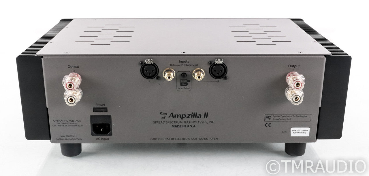 SST Son of Ampzilla II Stereo Power Amplifier; Spread Spectrum Technologies