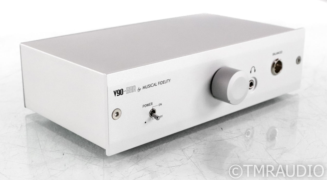 Musical Fidelity V90-BHA Headphone Amplifier; V90BHA; Silver (Open Box)