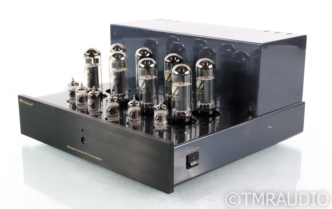 PrimaLuna DiaLogue Premium HP Stereo Tube Preamplifier; Black
