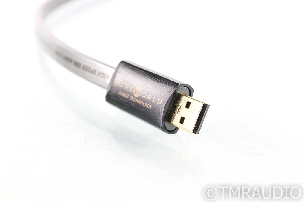 WireWorld Silver Starlight USB Cable; 1m Digital Interconnect