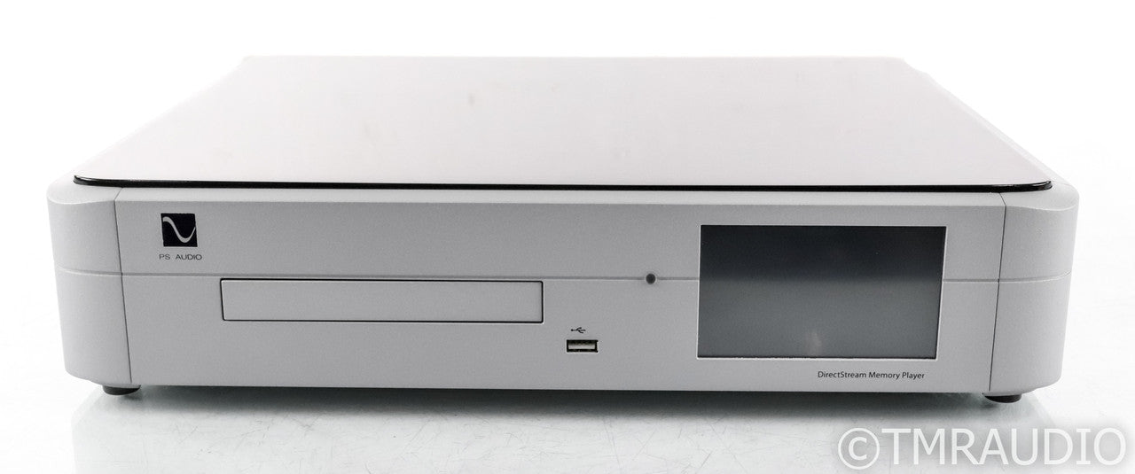 PS Audio DirectStream Memory Player CD / SACD Transport; Remote; Silver (Used)