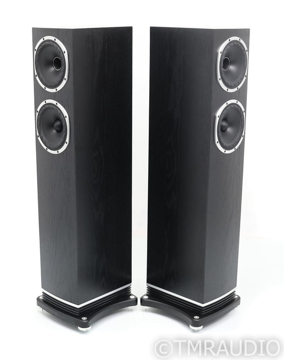 Fyne Audio F501 Floorstanding Speakers; F-501; Black Oak Pair
