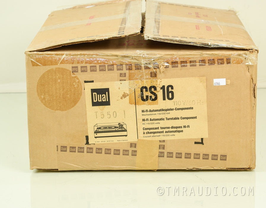 Dual T550 / CS 16 Vintage Turntable