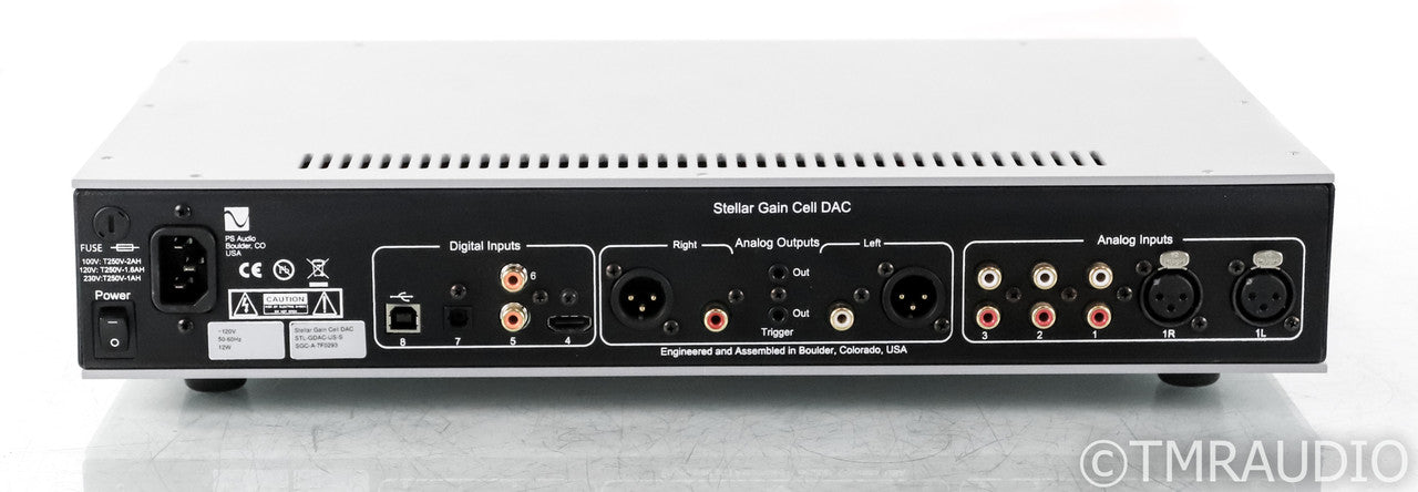 PS Audio Stellar Gain Cell DAC; D/A Converter; Silver; Remote (Used)