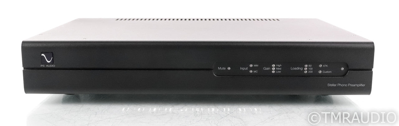 PS Audio Stellar Phono MM / MC Phono Preamplifier; Black; Remote (Used)