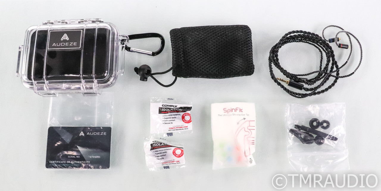 Audeze Euclid Planar Magnetic In-Ear Headphones; IEM; Closed-Back