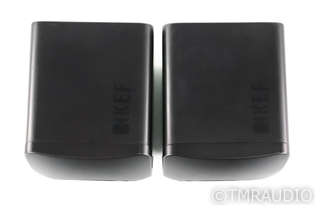 KEF LS50 Bookshelf Speakers; Black Pair