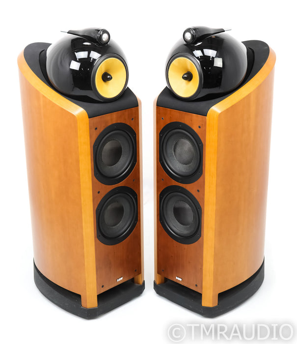 B&W Nautilus 802 Floorstanding Speakers; N802; Cherry Pair