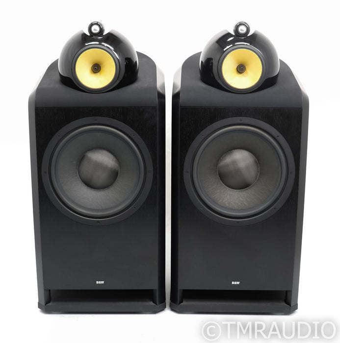 B&W Nautilus 801 Floorstanding Speakers; Black Ash Pair