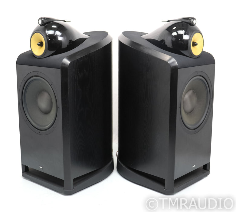 B&W Nautilus 801 Floorstanding Speakers; Black Ash Pair