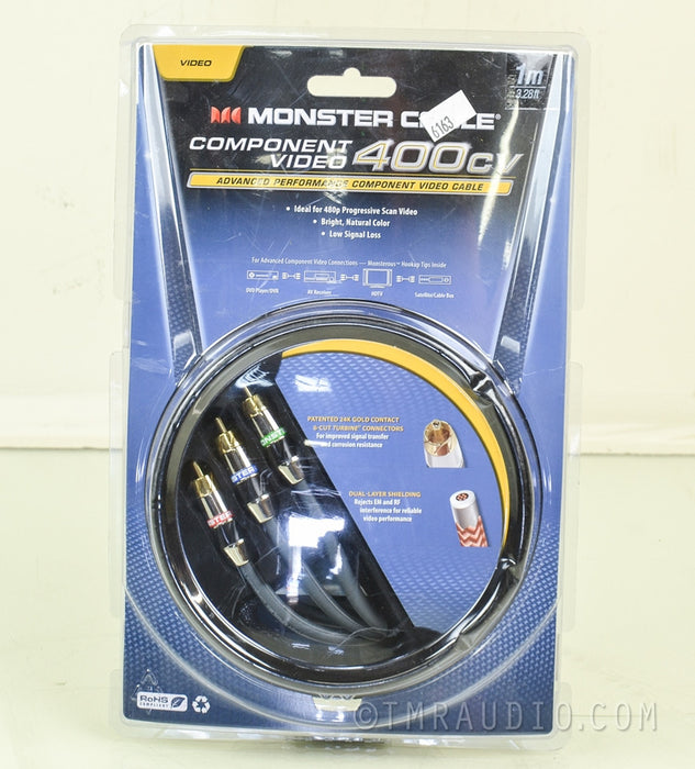 Monster 400cv Component Video 1 Meter Pair