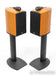 B&W Nautilus 805 Bookshelf Speakers; N805; Cherry Pair w/ Stands