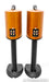 B&W Nautilus 805 Bookshelf Speakers; N805; Cherry Pair w/ Stands