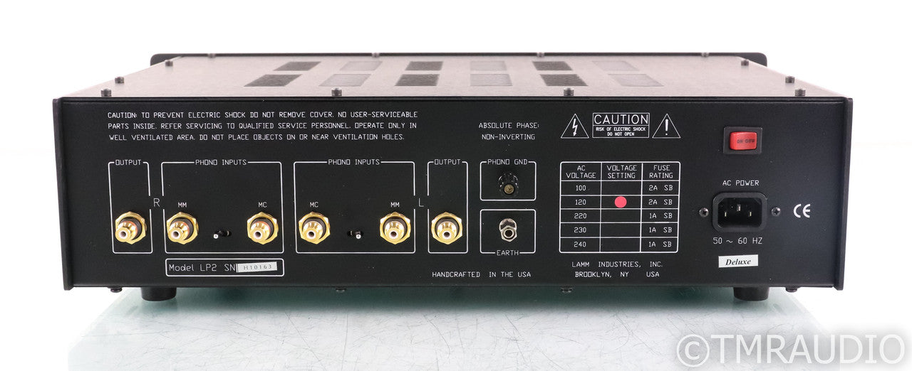 Lamm LP2 MM / MC Tube Phono Preamplifier; model LP2; Lp-2