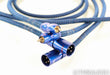 AudioQuest Diamondback XLR to RCA Cables; 2m Pair Balanced Interconnects