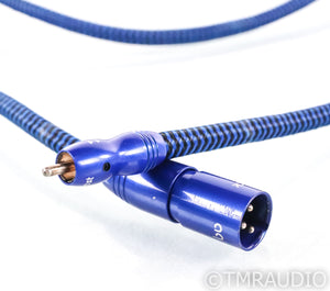 AudioQuest Diamondback XLR to RCA Cable; Single 2m Balanced Interconnect