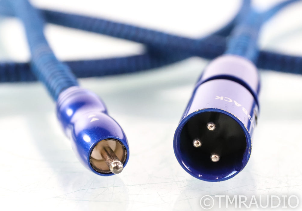 AudioQuest Diamondback XLR to RCA Cable; Single 2m Balanced Interconnect