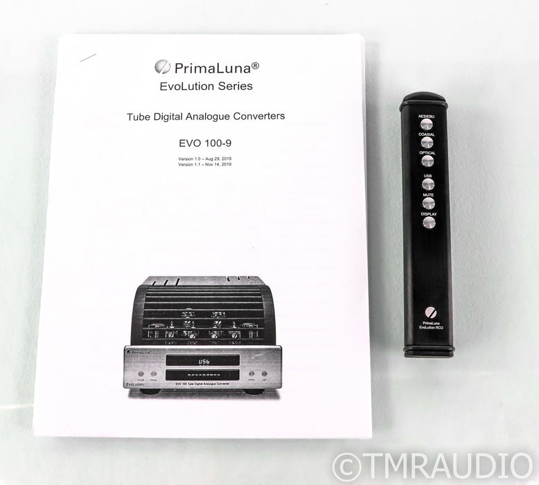 Primaluna Evo 100 DAC; D/A Converter; Remote