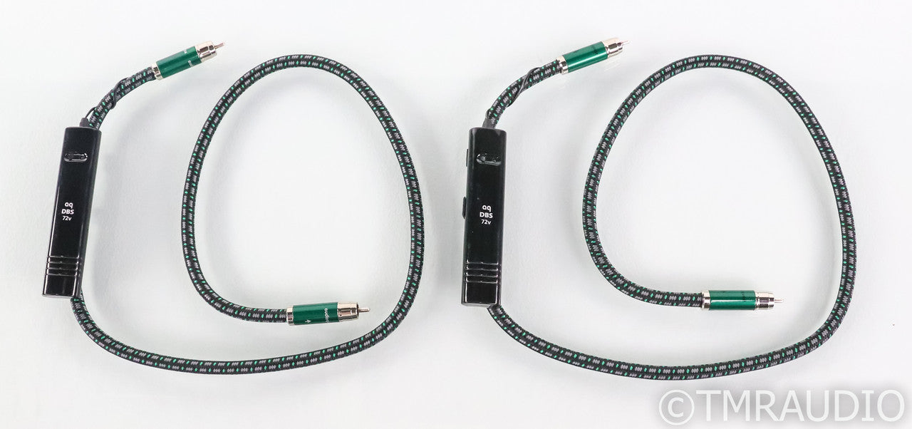 AudioQuest Columbia RCA Cables; 1m Pair; 72v DBS