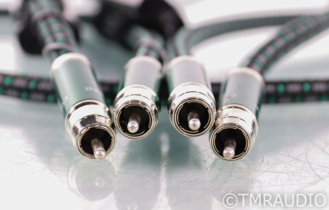 AudioQuest Columbia RCA Cables; 1m Pair; 72v DBS