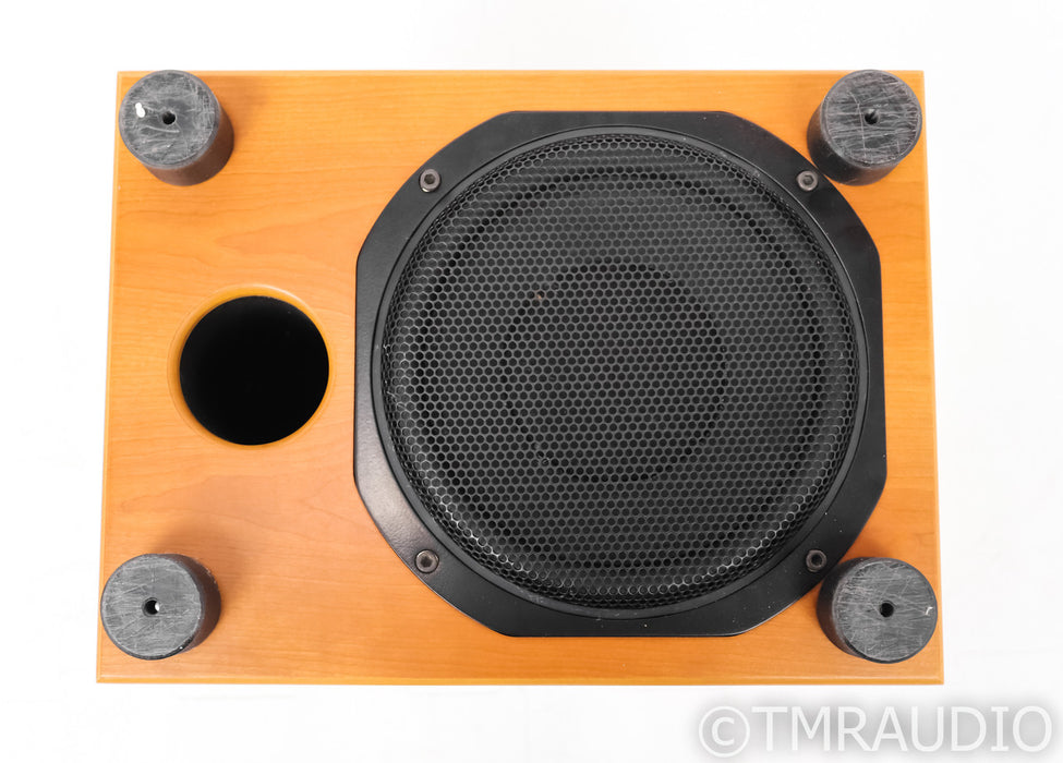 REL Storm III 10" Powered Subwoofer; Cherry; Storm 3