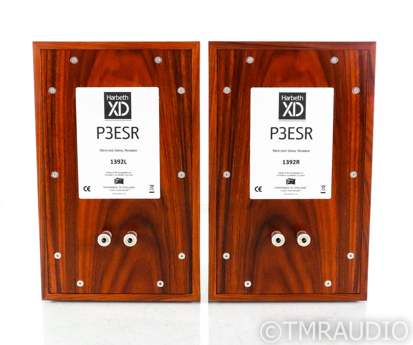 Harbeth P3ESR XD Bookshelf Speakers; Rosewood Pair; P3-ESR