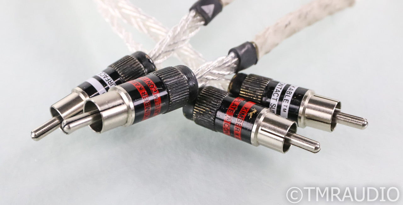 Kimber Kable KTCG RCA Cables; 0.5m Pair Interconnects