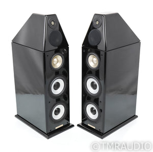 Genesis G-501 Powered Floorstanding Speakers; G501; Gloss Black Pair