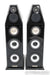 Genesis G-501 Powered Floorstanding Speakers; G501; Gloss Black Pair