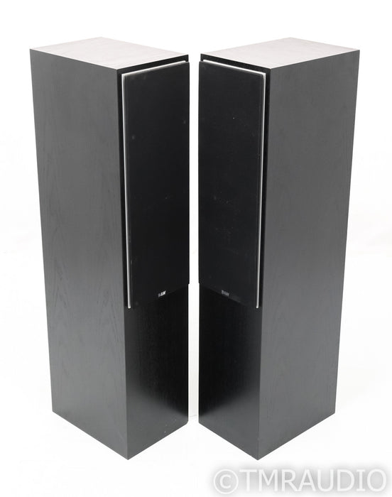 B&W CM4 Floorstanding Speakers; CM-4; Black Oak Pair
