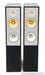 B&W CM4 Floorstanding Speakers; CM-4; Black Oak Pair