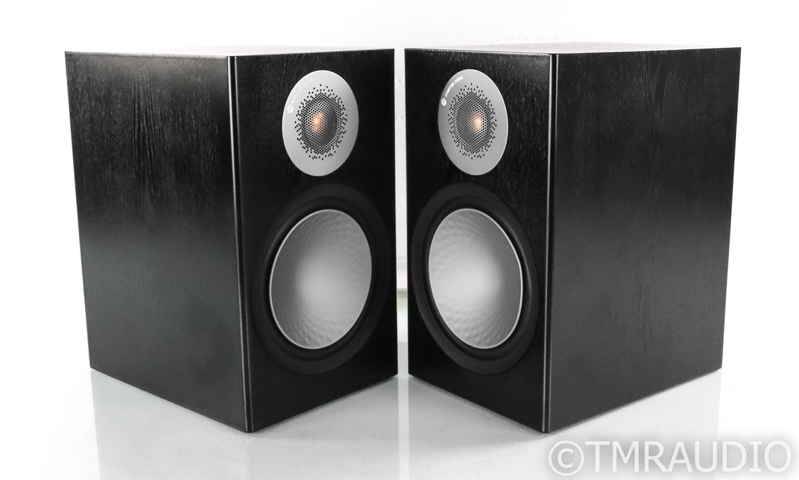 Monitor Audio Silver 100 Bookshelf Speakers; Black pair