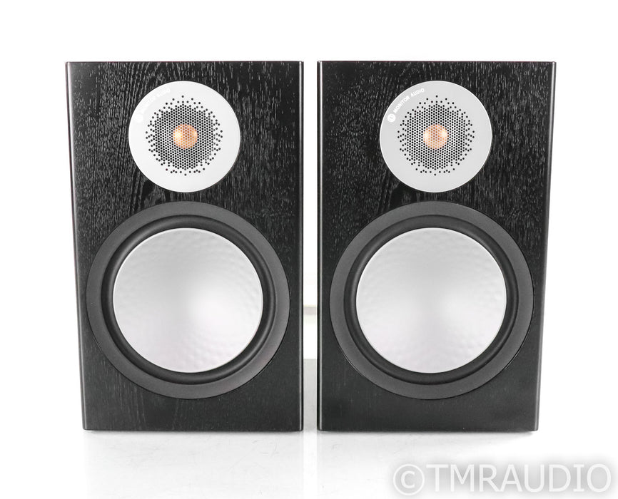 Monitor Audio Silver 100 Bookshelf Speakers; Black pair