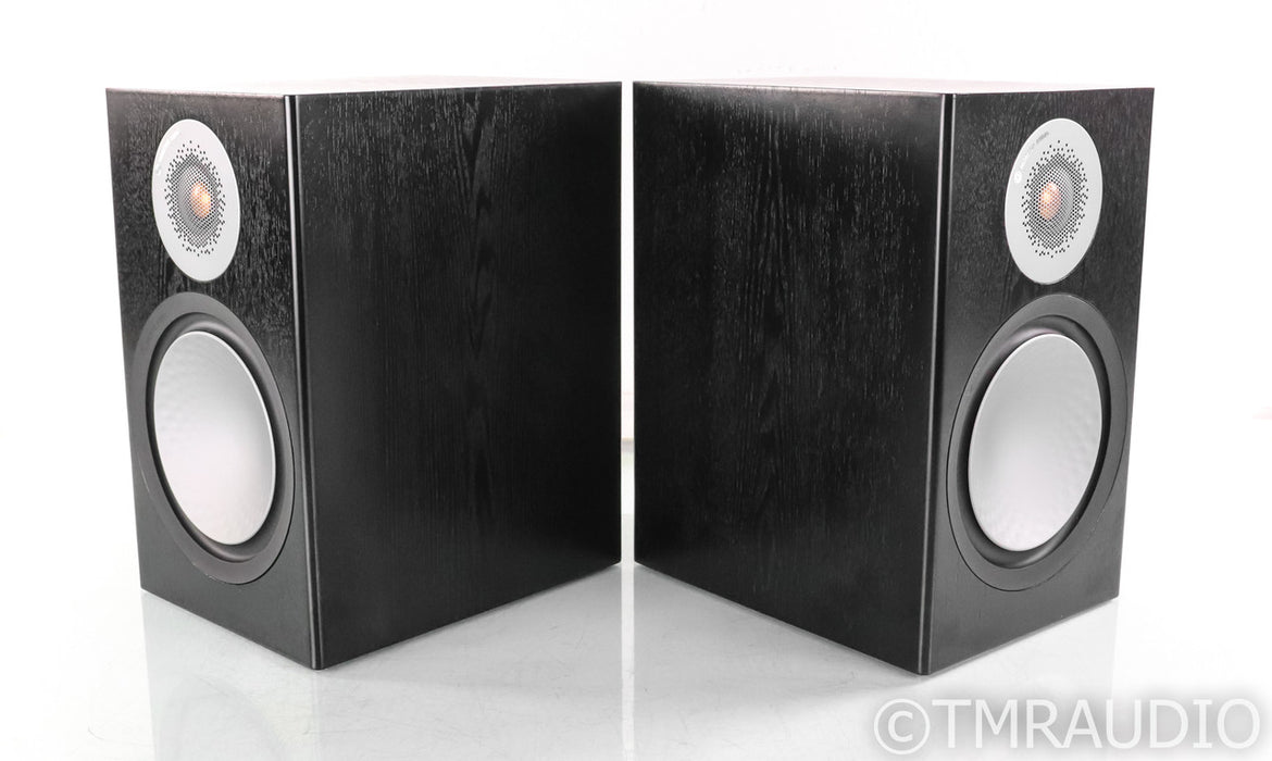 Monitor Audio Silver 100 Bookshelf Speakers; Black pair