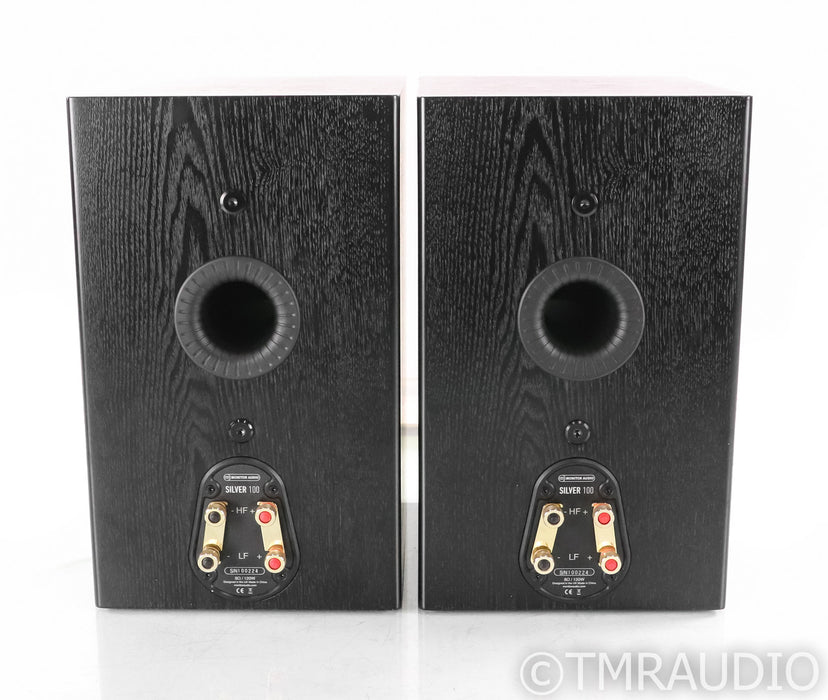 Monitor Audio Silver 100 Bookshelf Speakers; Black pair