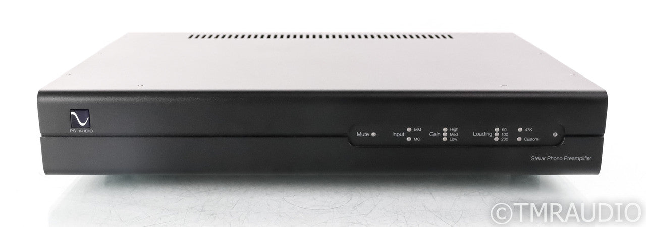 PS Audio Stellar MM / MC Phono Preamplifier; Remote; Black (Used)