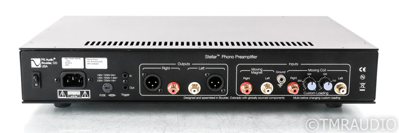 PS Audio Stellar MM / MC Phono Preamplifier; Remote; Black (Used)