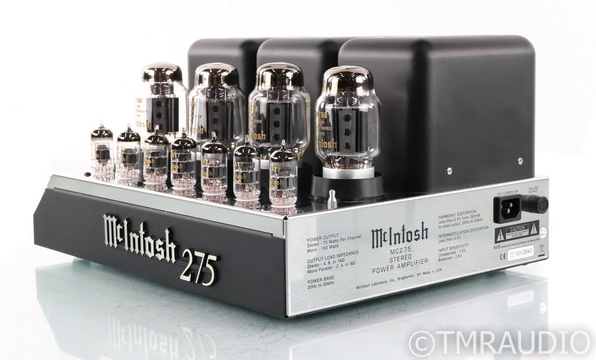 McIntosh MC-275 Mk V Stereo Tube Power Amplifier; MK5