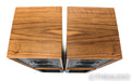 Wharfedale Linton Bookshelf Speakers; 85th Anniversary; Walnut Pair with Stands