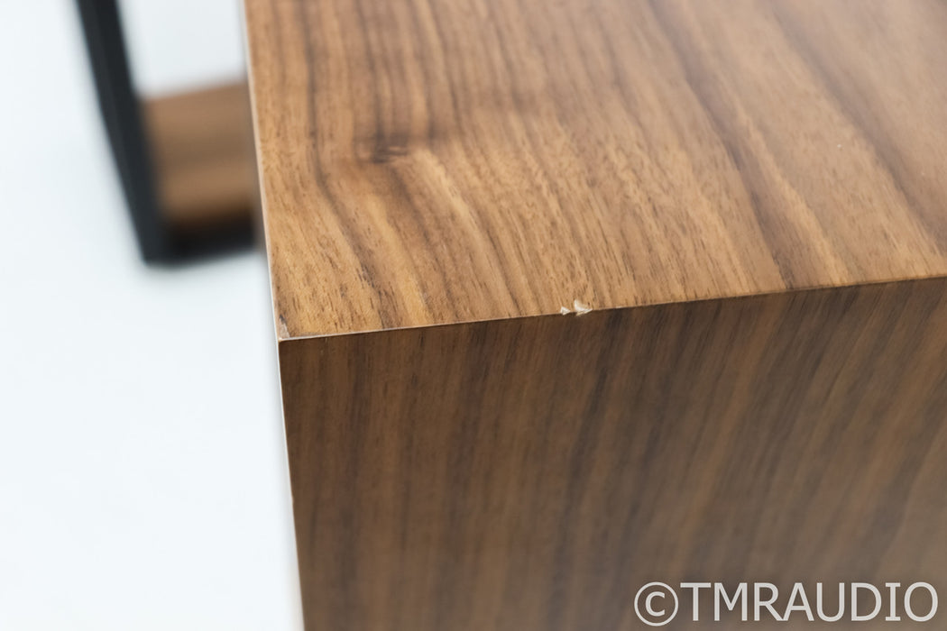 Wharfedale Linton Bookshelf Speakers; 85th Anniversary; Walnut Pair with Stands