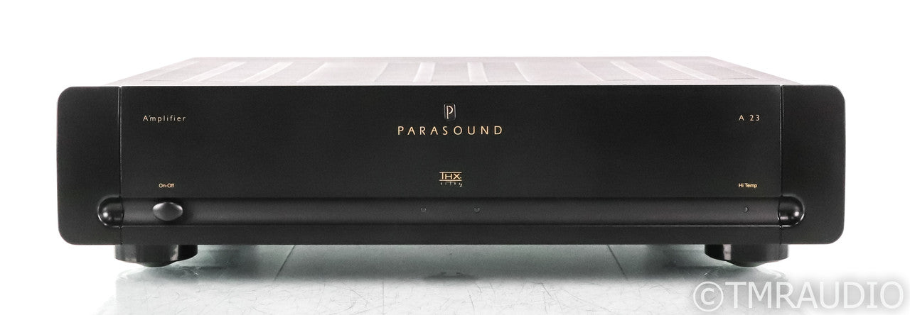 Parasound Halo A23 Stereo Power Amplifier; A-23; Black