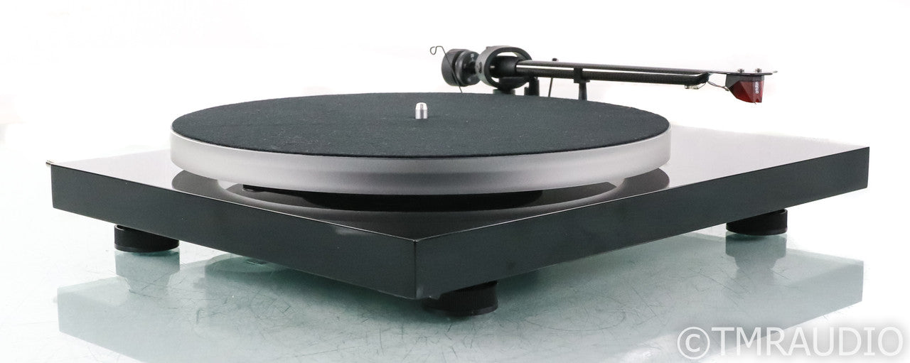 Pro-Ject Debut Carbon DC Belt Drive Turntable; Gloss Black; Ortofon 2M Red